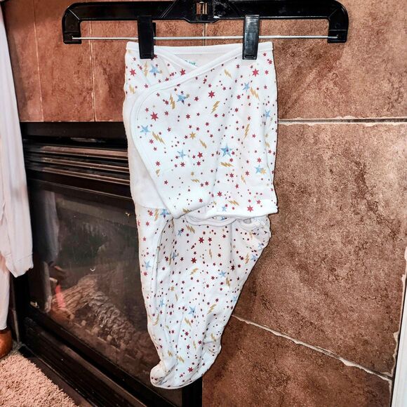 ADEN ANAIS x HARRY POTTER 0-3m Baby Stars Bolts Print Swaddle Sleep Nap Sack - Picture 2 of 6